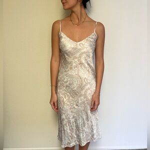 Aritzia slip dress. Paisley print. Size XS